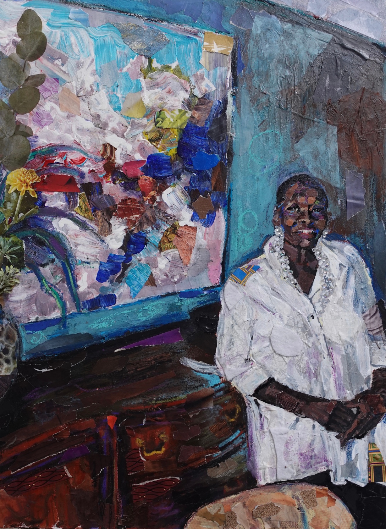 Lanier, Clest, 1964 — mixed-media work by Dr. Jabani Bennett