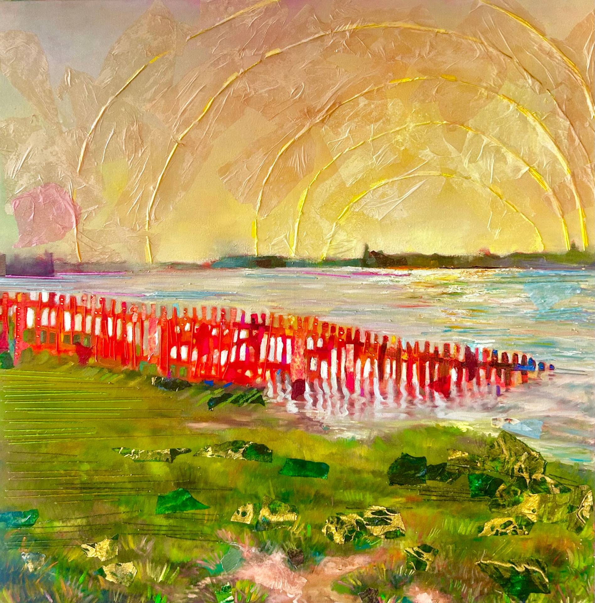Oyo, 1850 — mixed-media work by Dr. Jabani Bennett
